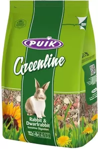 PUIK Greenline konijn/dwergkon sns 1,5kg