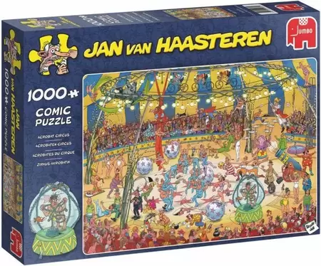 Puzzel acrobaten circus 1000st