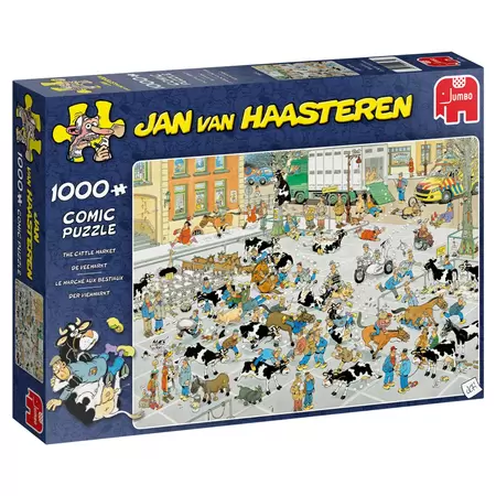 Puzzel veemarkt 1000st - afbeelding 1