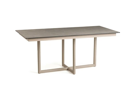 Rivera Dining Table Trespa Ophira Champagne