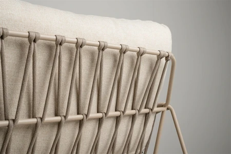 Rivera Lounge 2-Seater Champagne - afbeelding 2