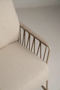 Rivera Lounge Chair Champagne - afbeelding 2