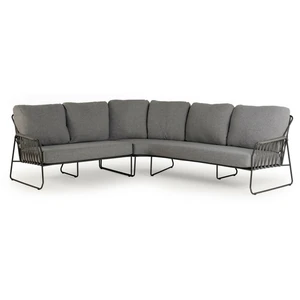 Rivera Lounge Dining Corner Set Mountain Grey