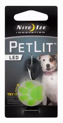 Safety pet light klein wit/gr poot - afbeelding 1