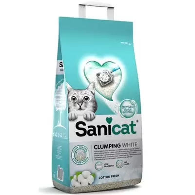 Sanicat Clum white cotton fresh 10ltr