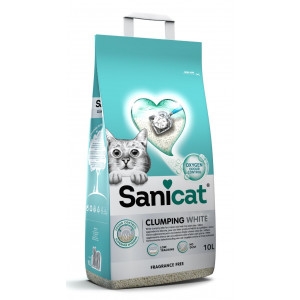 SANICAT Clum white unscented 10l - afbeelding 1