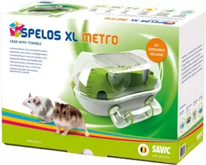 SAVIC Hamsterkooi spelos xl lichtgroen - afbeelding 1