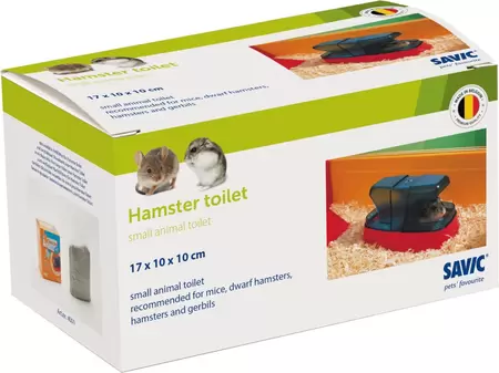 SAVIC Hamstertoilet l17b10h10cm - afbeelding 1