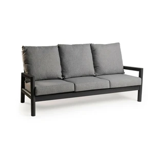 Sevilla Lounge Bench 3-Seater Mountain Grey - afbeelding 1