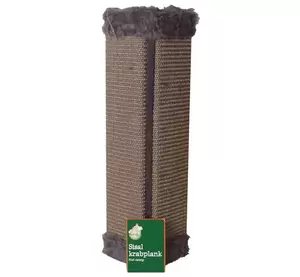 Sisal hoek krabplank met pluche - afbeelding 1