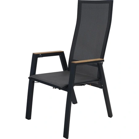 Standenstoel amir teak negro - afbeelding 1