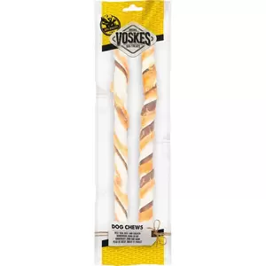 Stick rund/huid/kip 40cm 2st - afbeelding 2
