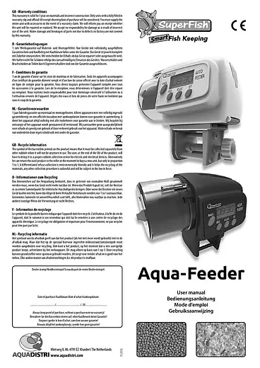 SUPERFISH Aqua feeder zwart - afbeelding 3