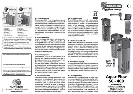 SUPERFISH Aquaflow 400 filter 800 l/h - afbeelding 3