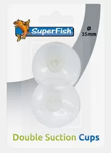 SUPERFISH Dubbele zuiger 35mm bl.2st