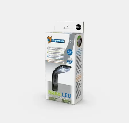 SUPERFISH Nano led zwart - afbeelding 1