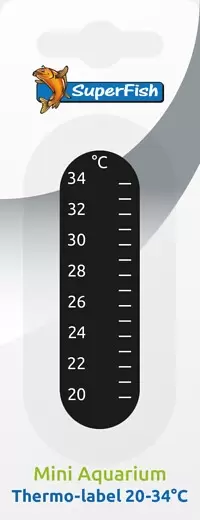 SUPERFISH Plakthermometer 20-34 c