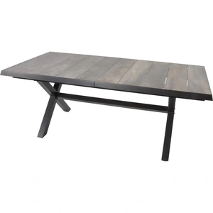 Tafel castilla Negro Uitrek met kruispoot 204/264 - afbeelding 2