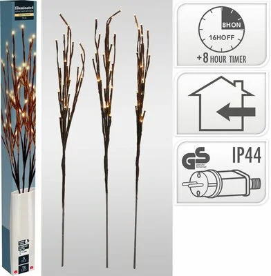 TAKKENBOS SET OF 3PCS LED