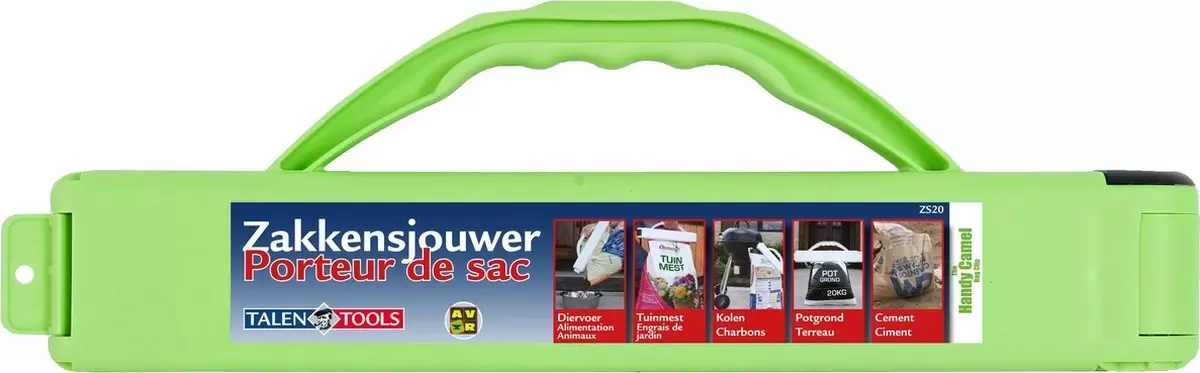 TALEN TOOLS Zakkensjouwer groen - afbeelding 1