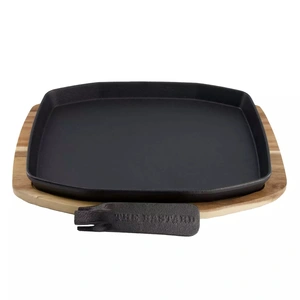 The Bastard Sizzling Plate & Holder L/M