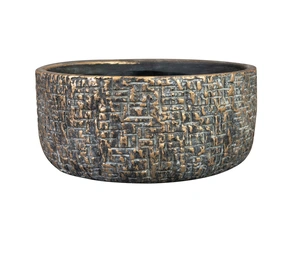 TS COLLECTION Schaal maxim d20h9cm shiny earth