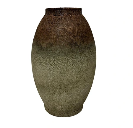 Vaas milaan d24h40cm groen