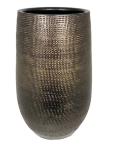 Vaas tokio d25h50cm goud