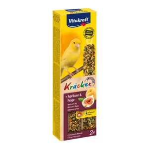 Vitakraft Kracker abrikoos kanarie 2in1