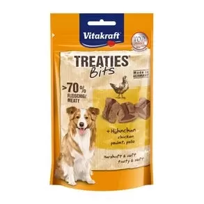 Vitakraft Treaties bits bacon style kip 120g