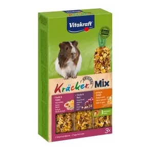 Vitakraft Trio mix honing/fruit 3in1 cavia