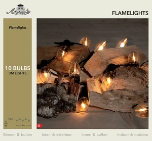 Vlamverlichting 10l/3m vlameffect - afbeelding 2