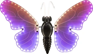 Vlinder led bew.vleugels 40cm rgb - afbeelding 2