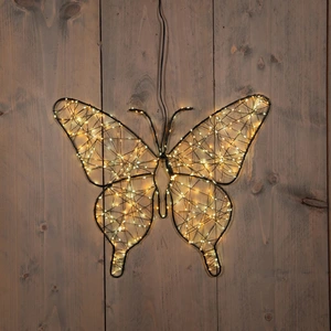 Vlinder metaal 400l 40x32cm luxury