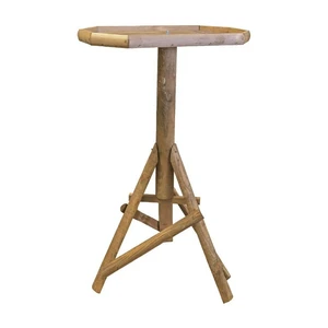 Voedertafel bruin achtkantig - afbeelding 2