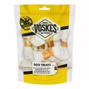 VOSKES Knoop wit kip 4.5inch 10st - afbeelding 1