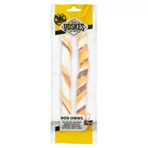 VOSKES Stick rund/huid/kip 25cm 2st - afbeelding 2