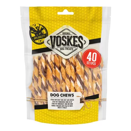 VOSKES Stick rund/huid/kip 400g