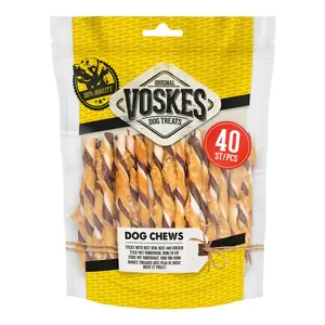 VOSKES Stick rund/huid/kip 400g