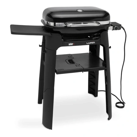 WEBER Lumin black w/stand, elektrisch