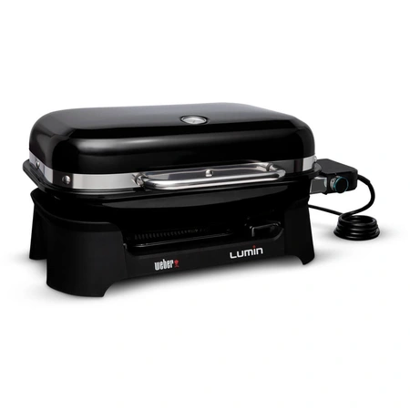 WEBER Lumin compact black, elektrisch