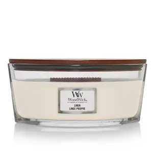 WW Linen Ellipse Candle